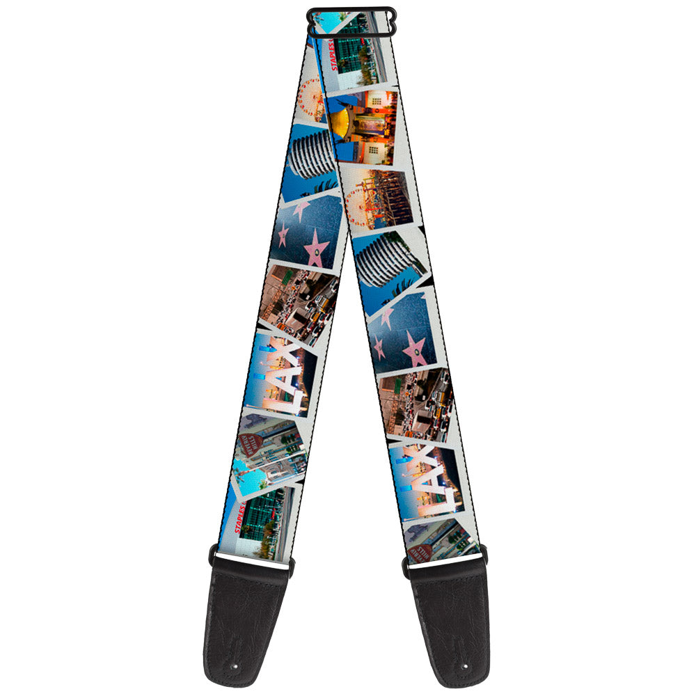 Guitar Strap - Vivid Los Angeles Snapshots Stacked Guitar Straps Buckle-Down   
