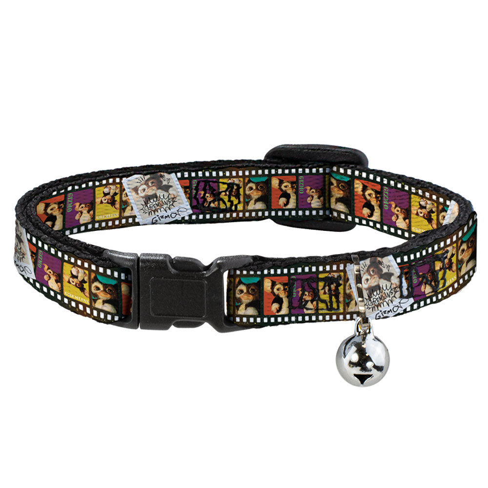 Cat Collar Breakaway - Gremlins Gizmo Filmstrip Poses Multi Color Breakaway Cat Collars Gremlins