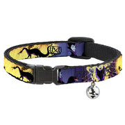 Cat Collar Breakaway - Maleficent Poses Breakaway Cat Collars Disney   