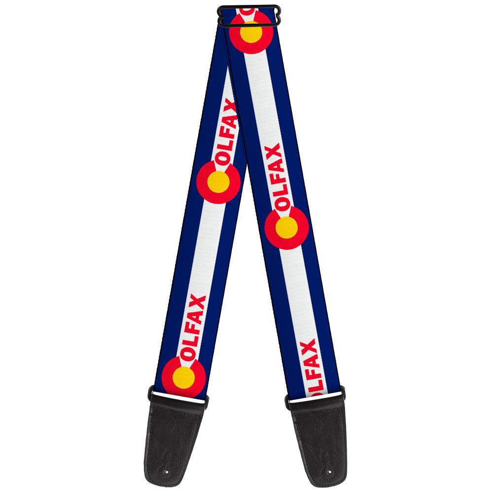 Guitar Strap - Colfax Colorado Flag Guitar Straps Buckle-Down   