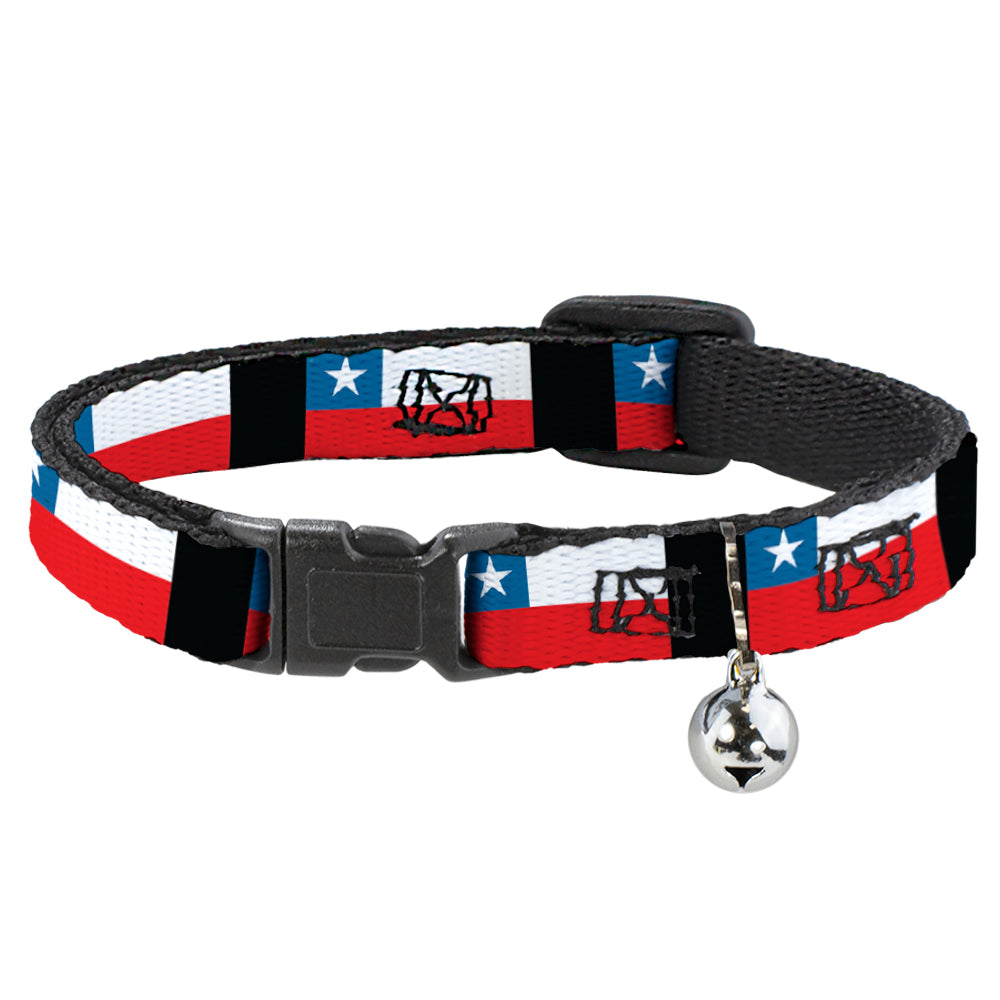 Cat Collar Breakaway - Chile Flags Breakaway Cat Collars Buckle-Down   