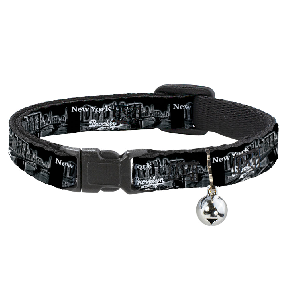 Cat Collar Breakaway - Brooklyn New York Breakaway Cat Collars Buckle-Down   