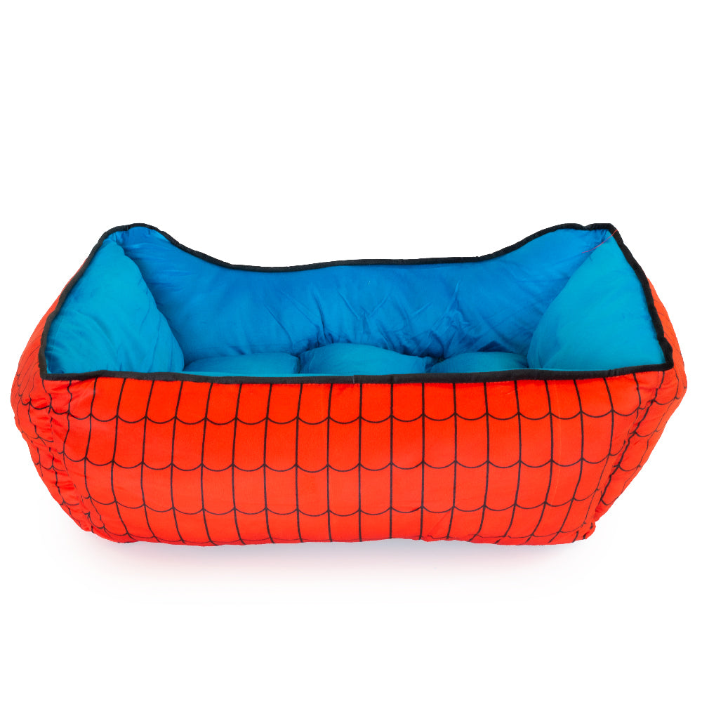 Pet Bed - Marvel Spider-Man Blue Black Red Pet Beds Marvel Comics   