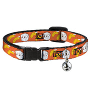 Cat Collar Breakaway - Take Out Fortune Cookies Orange Breakaway Cat Collars Buckle-Down   