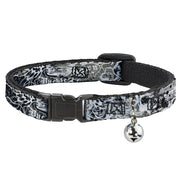 Cat Collar Breakaway - Gothic 1 Breakaway Cat Collars Buckle-Down   