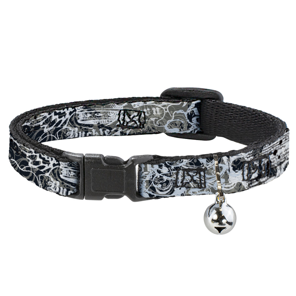 Cat Collar Breakaway - Gothic 1 Breakaway Cat Collars Buckle-Down   