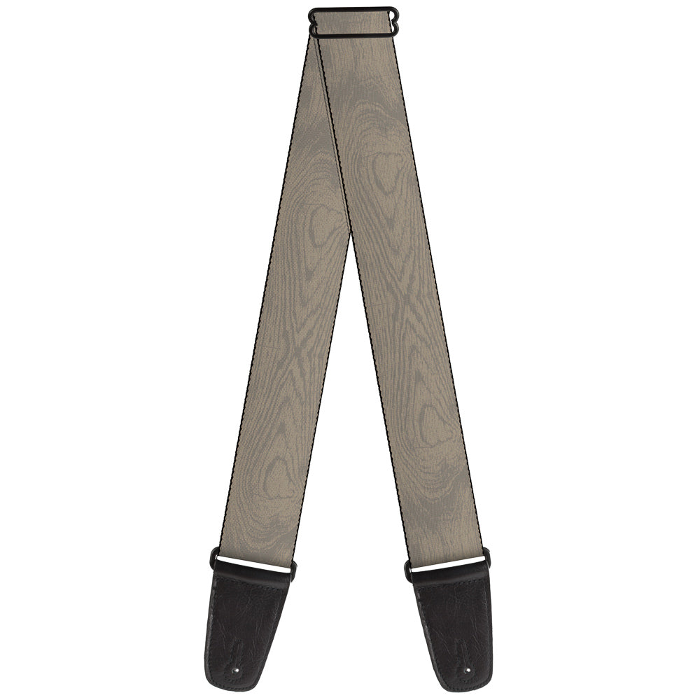 Guitar Strap - Wood Grain White Oak Guitar Straps Buckle-Down   