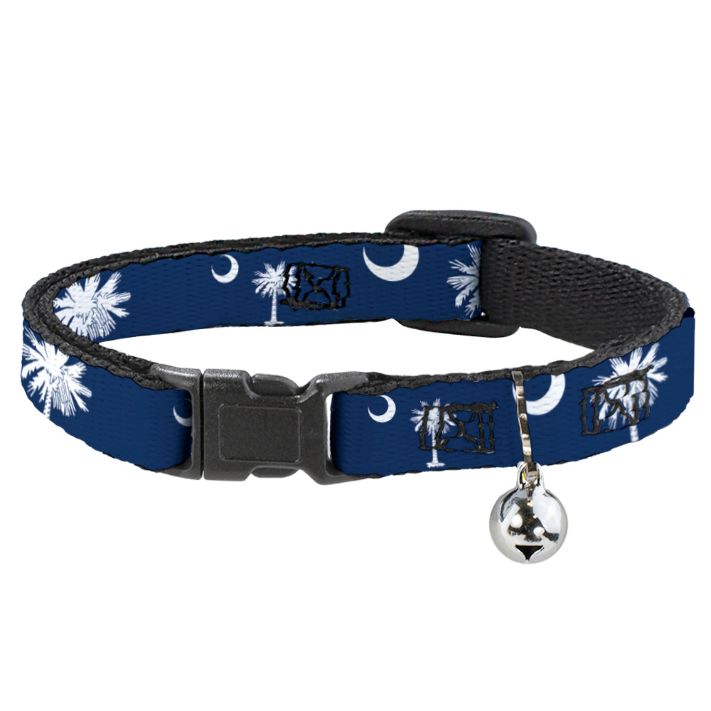 Cat Collar Breakaway - South Carolina Flags Scattered Breakaway Cat Collars Buckle-Down   