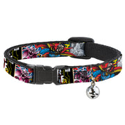 MARVEL COMICS Cat Collar Breakaway - Classic DOCTOR STRANGE Comic Book Title 4-Poses Breakaway Cat Collars Marvel Comics   