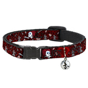 Cat Collar Breakaway - Queen of Hearts Poses Hearts Cards Reds Black Breakaway Cat Collars Disney   