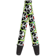 Guitar Strap - Panda Bear Cartoon Guitar Straps Buckle-Down   