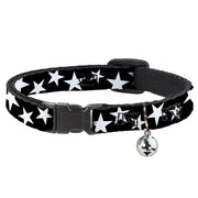 Cat Collar Breakaway - Multi Stars Black White Black White Outline Breakaway Cat Collars Buckle-Down   