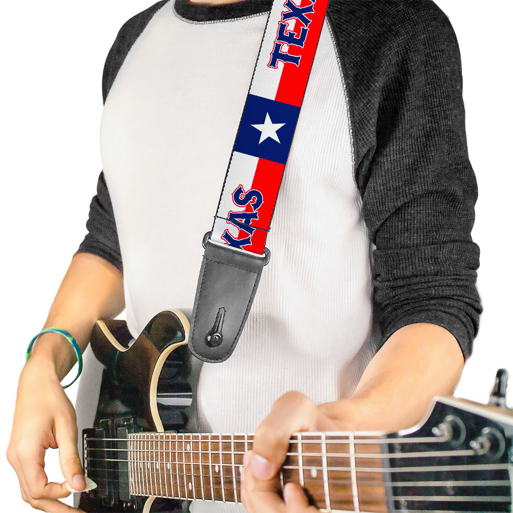 Guitar Strap - Texas Flag TEXAS Guitar Straps Buckle-Down   