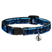 Cat Collar Breakaway - CALIFORNIA REPUBLIC Bear Stars Silhouette Black Scenic Mountains Breakaway Cat Collars Buckle-Down   