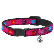 Cat Collar Breakaway - Candy Hearts Breakaway Cat Collars Buckle-Down   
