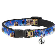 Cat Collar Breakaway - Up Carl on Porch Flying House Balloons Breakaway Cat Collars Disney   