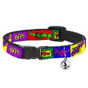 Cat Collar Breakaway - Sound Effect Blocks Multi Color Breakaway Cat Collars Buckle-Down   