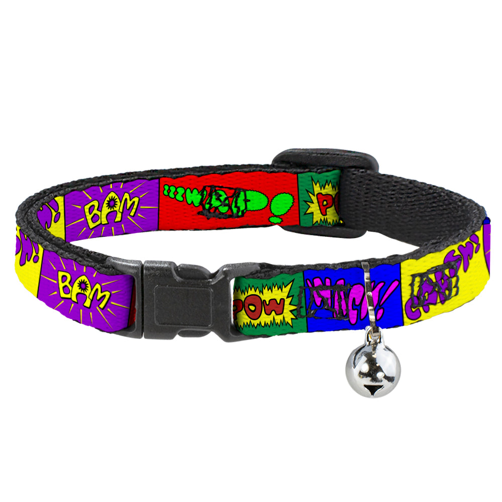 Cat Collar Breakaway - Sound Effect Blocks Multi Color Breakaway Cat Collars Buckle-Down   