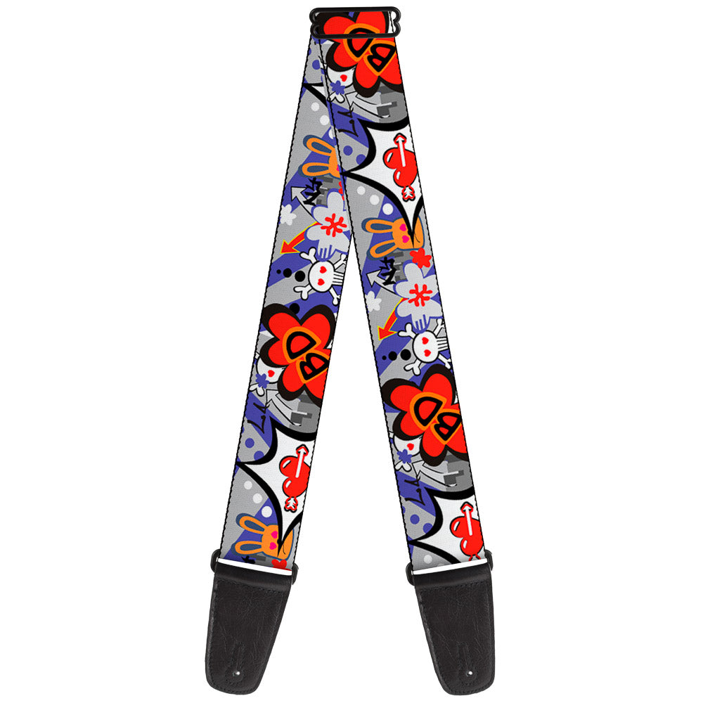 Guitar Strap - BD Cartoon Guitar Straps Buckle-Down   