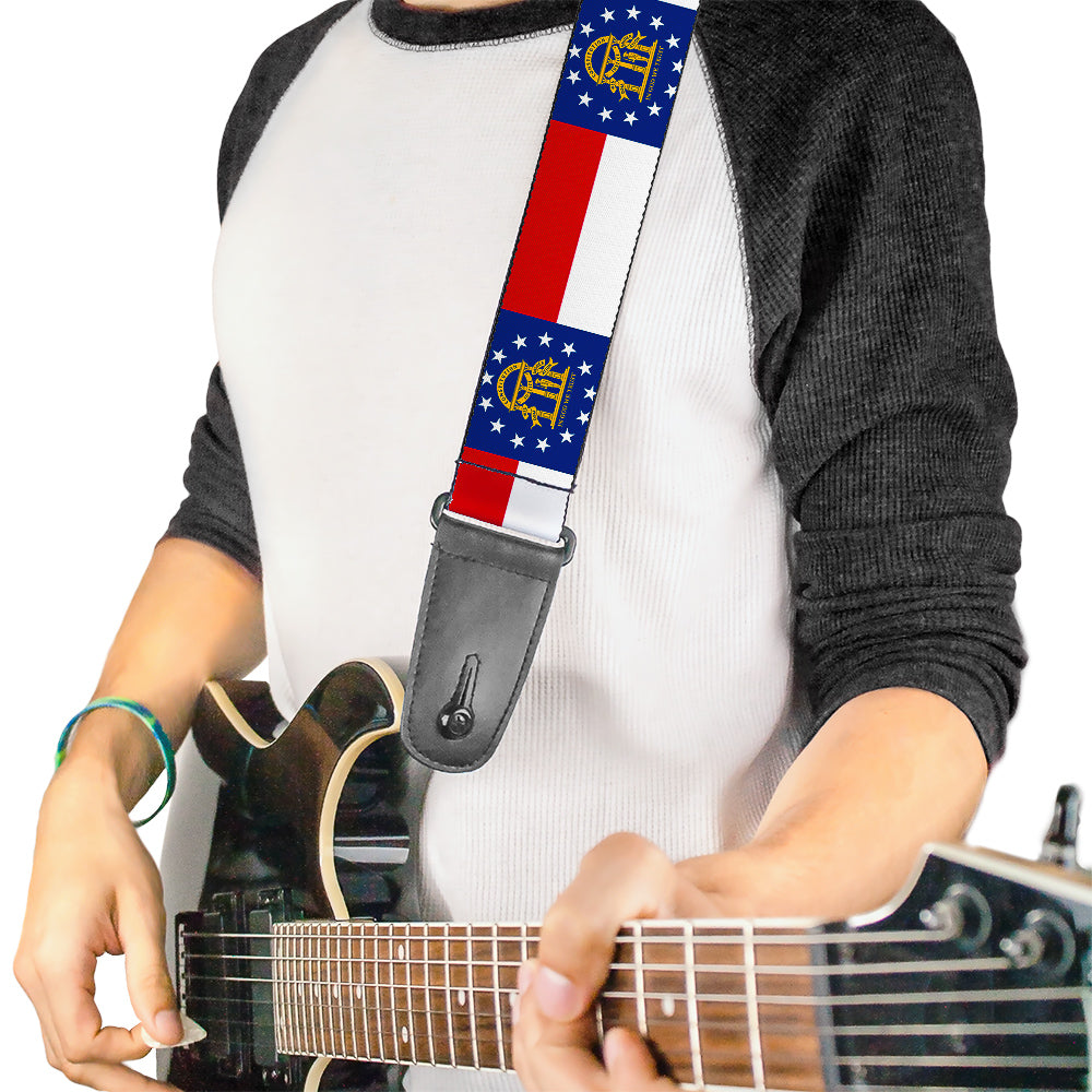 Guitar Strap - Georgia Flag Guitar Straps Buckle-Down   