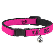 Cat Collar Breakaway - Neon Pink Breakaway Cat Collars Buckle-Down   