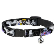 Cat Collar Breakaway - Villains Hexing Princess' Scenes Color Black White Breakaway Cat Collars Disney   