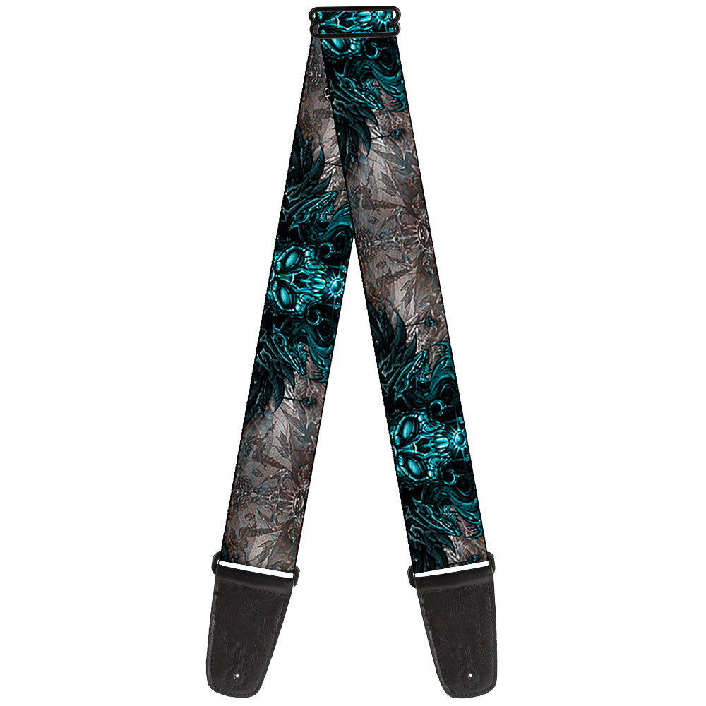 Guitar Strap - Tattoo Johnny-Star Machine Guitar Straps Tattoo Johnny