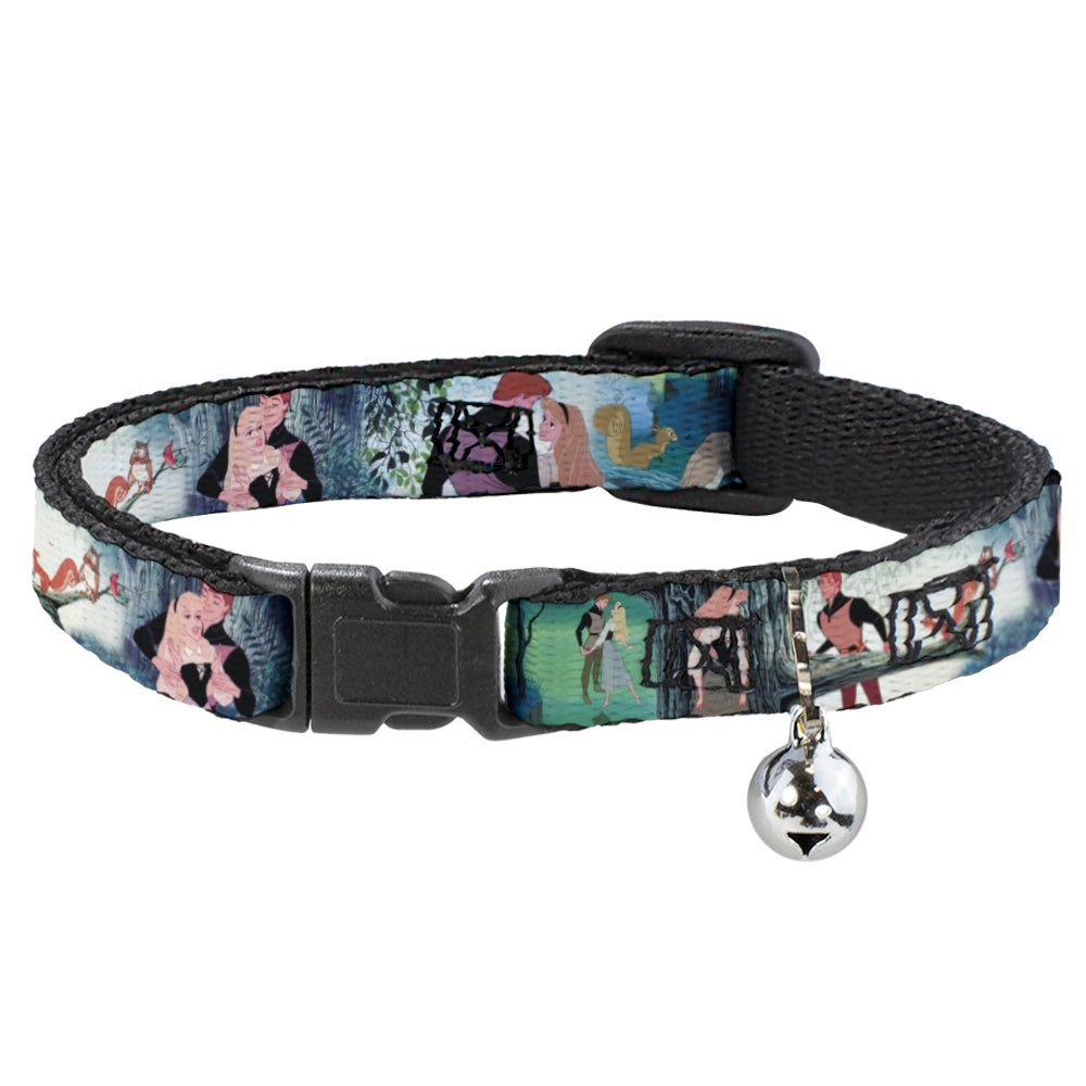 Cat Collar Breakaway - Sleeping Beauty Woods Scenes Breakaway Cat Collars Disney   