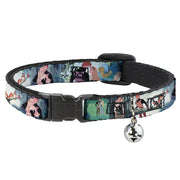 Cat Collar Breakaway - Sleeping Beauty Woods Scenes Breakaway Cat Collars Disney   