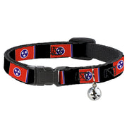 Cat Collar Breakaway - Tennessee Flags Breakaway Cat Collars Buckle-Down   