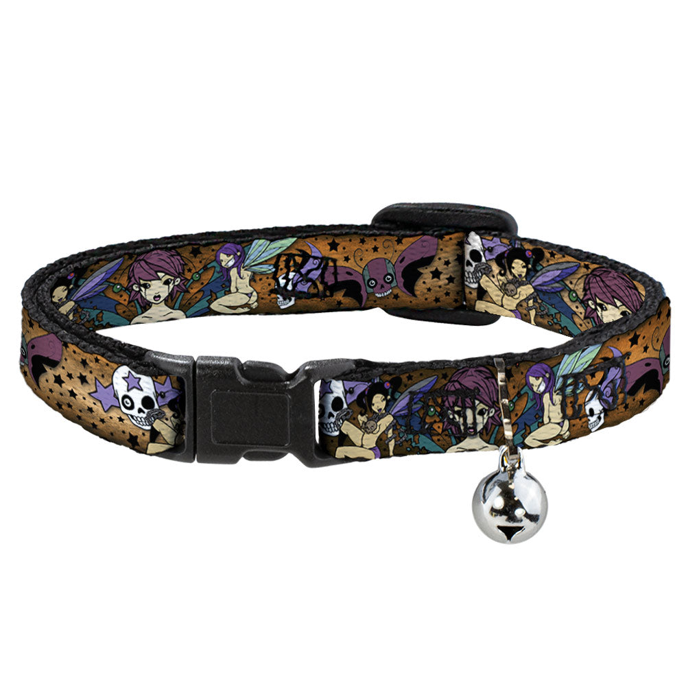 Cat Collar Breakaway - Tattoo Johnny-Fairy Gothic Breakaway Cat Collars Tattoo Johnny   