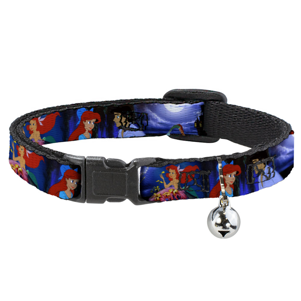 Cat Collar Breakaway - The Little Mermaid Ariel & Eric Scenes Breakaway Cat Collars Disney   