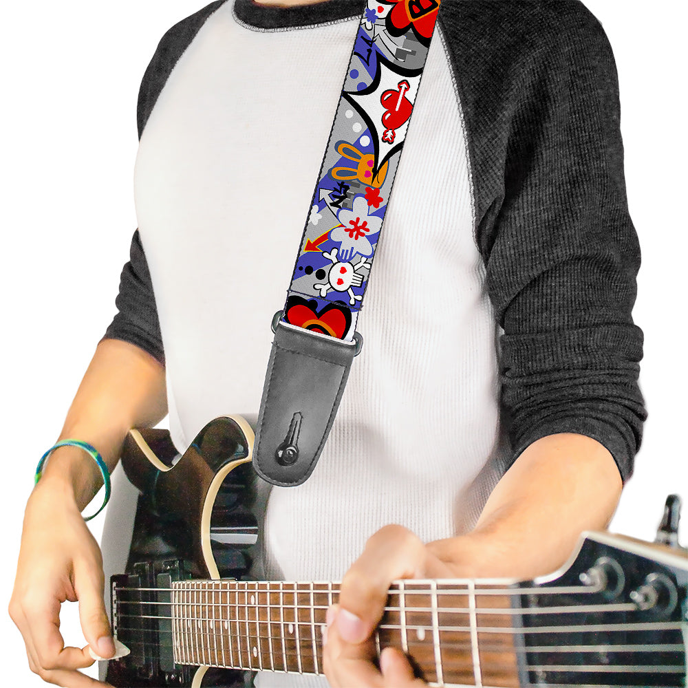 Guitar Strap - BD Cartoon Guitar Straps Buckle-Down   