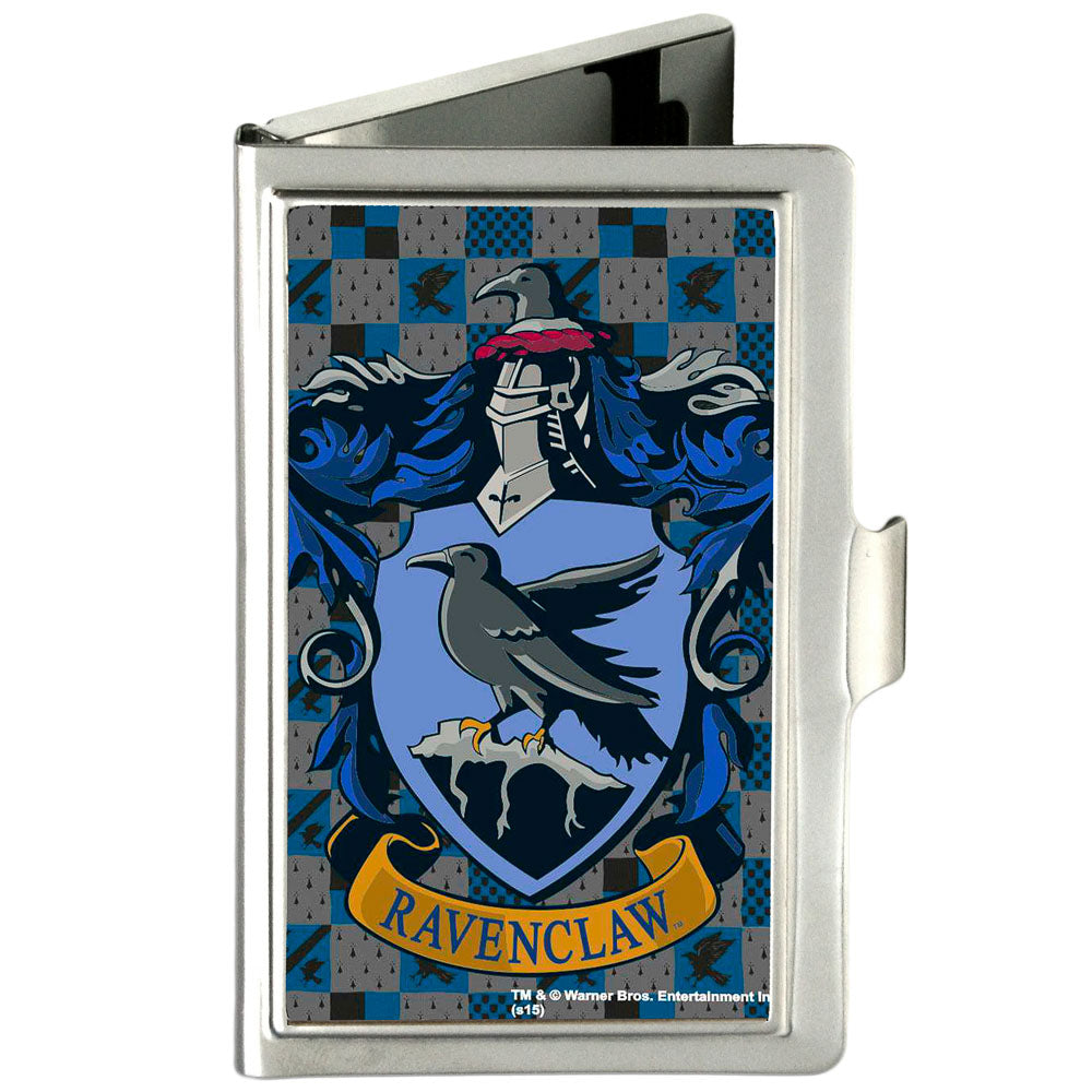 Business Card Holder - SMALL - Ravenclaw Crest FCG Gray Blues Business Card Holders Harry Potter Default Title