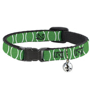 Cat Collar Breakaway - Rings Camo Neon Green White Breakaway Cat Collars Buckle-Down   
