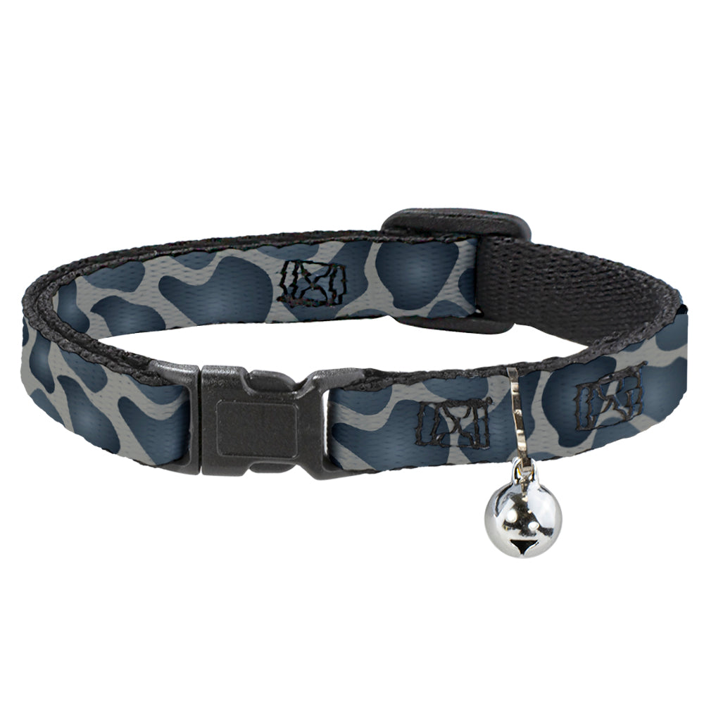 Cat Collar Breakaway - Giraffe Spots Gray Charcoal Breakaway Cat Collars Buckle-Down   