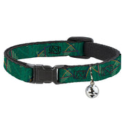 Cat Collar Breakaway - PDX Airport Carpet New Breakaway Cat Collars Buckle-Down   