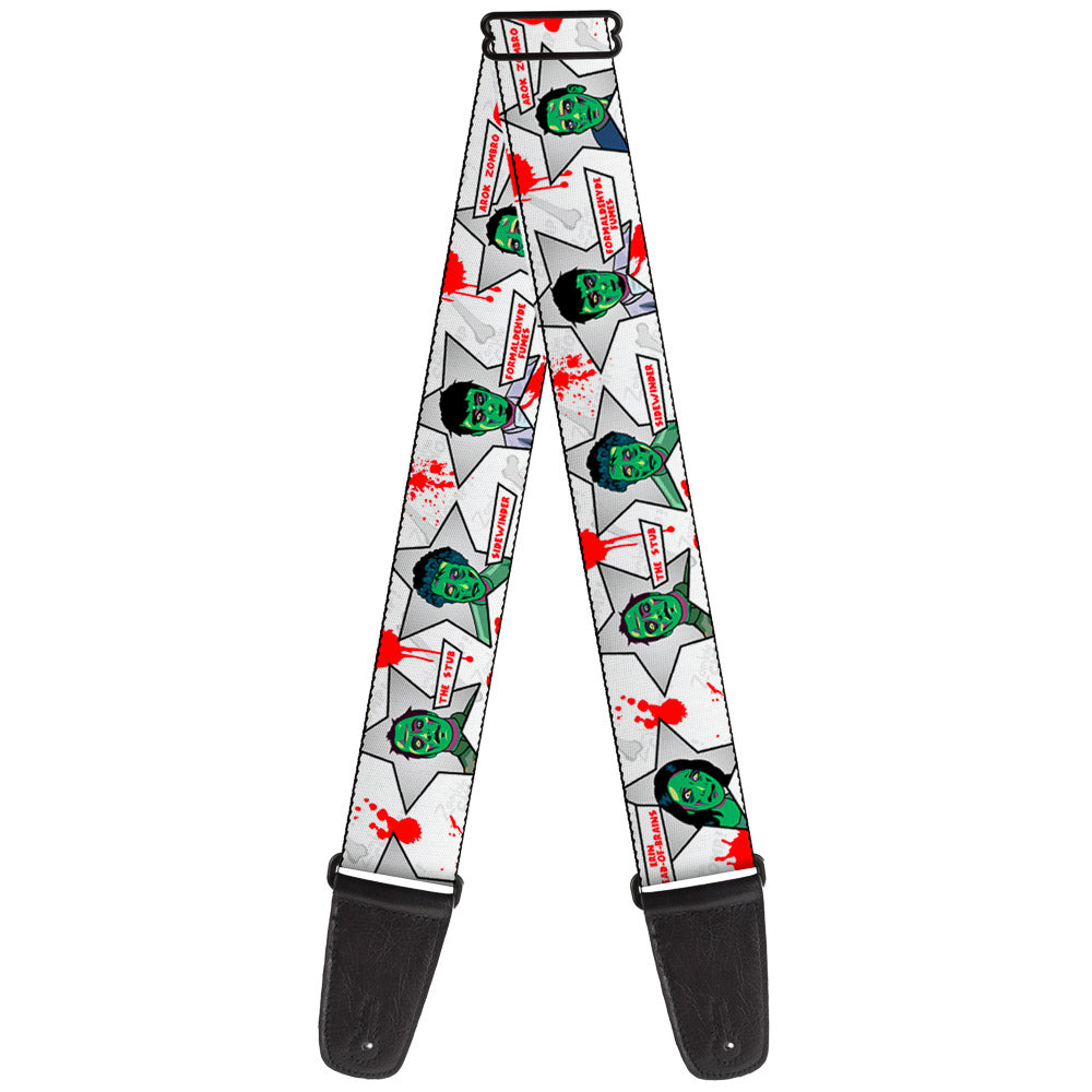 Guitar Strap - Zombie CHOMP! Guitar Straps Buckle-Down   