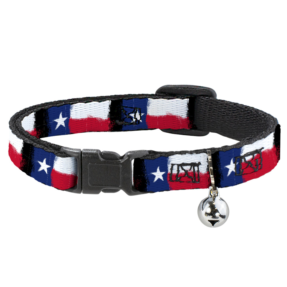 Cat Collar Breakaway - Texas Flag Painting Breakaway Cat Collars Buckle-Down   