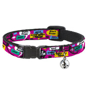 Cat Collar Breakaway - Girls Rule Bubbles Breakaway Cat Collars Buckle-Down   