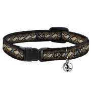 Cat Collar Breakaway - Snake Skin 4 Breakaway Cat Collars Buckle-Down   
