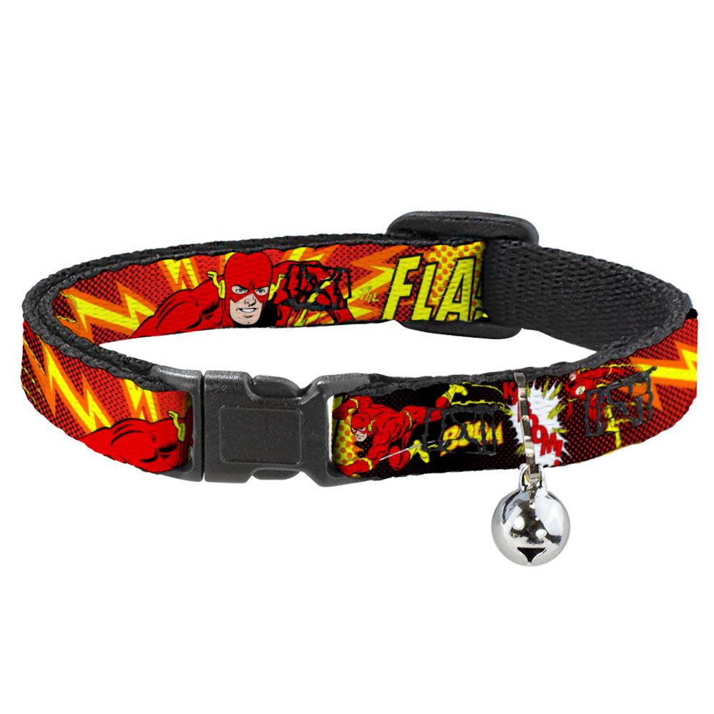 Cat Collar Breakaway - The Flash BOOM-KABOOM! Breakaway Cat Collars DC Comics   
