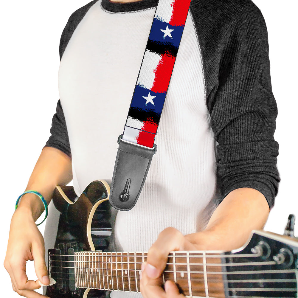 Guitar Strap - Texas Flag Painting Guitar Straps Buckle-Down   