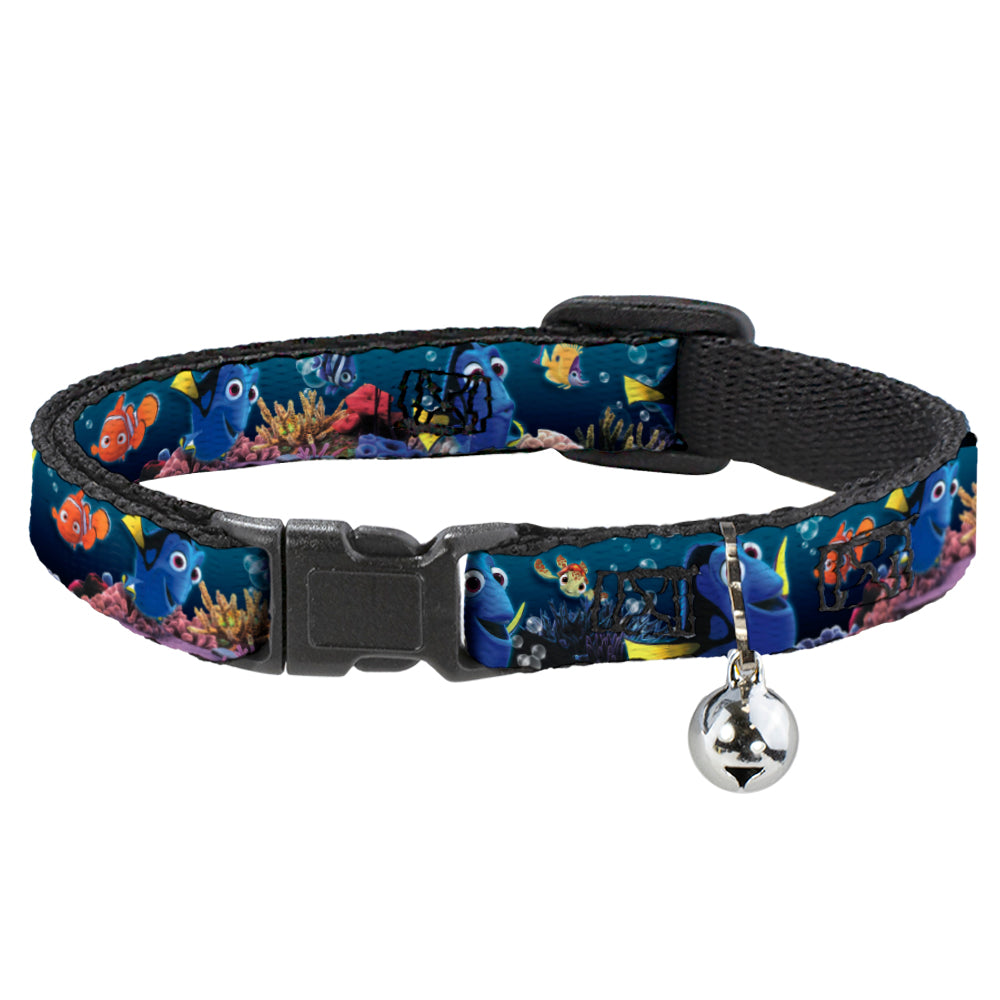 Cat Collar Breakaway - Dory Poses & Friends Under the Sea Breakaway Cat Collars Disney   