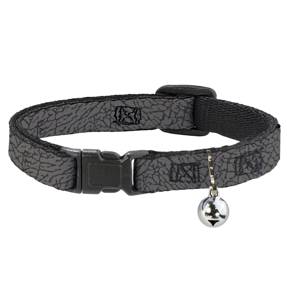 Cat Collar Breakaway - Elephant Crackle Grays Breakaway Cat Collars Buckle-Down   