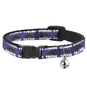 Cat Collar Breakaway - Mustache 'Stache-Tastic Breakaway Cat Collars Buckle-Down   
