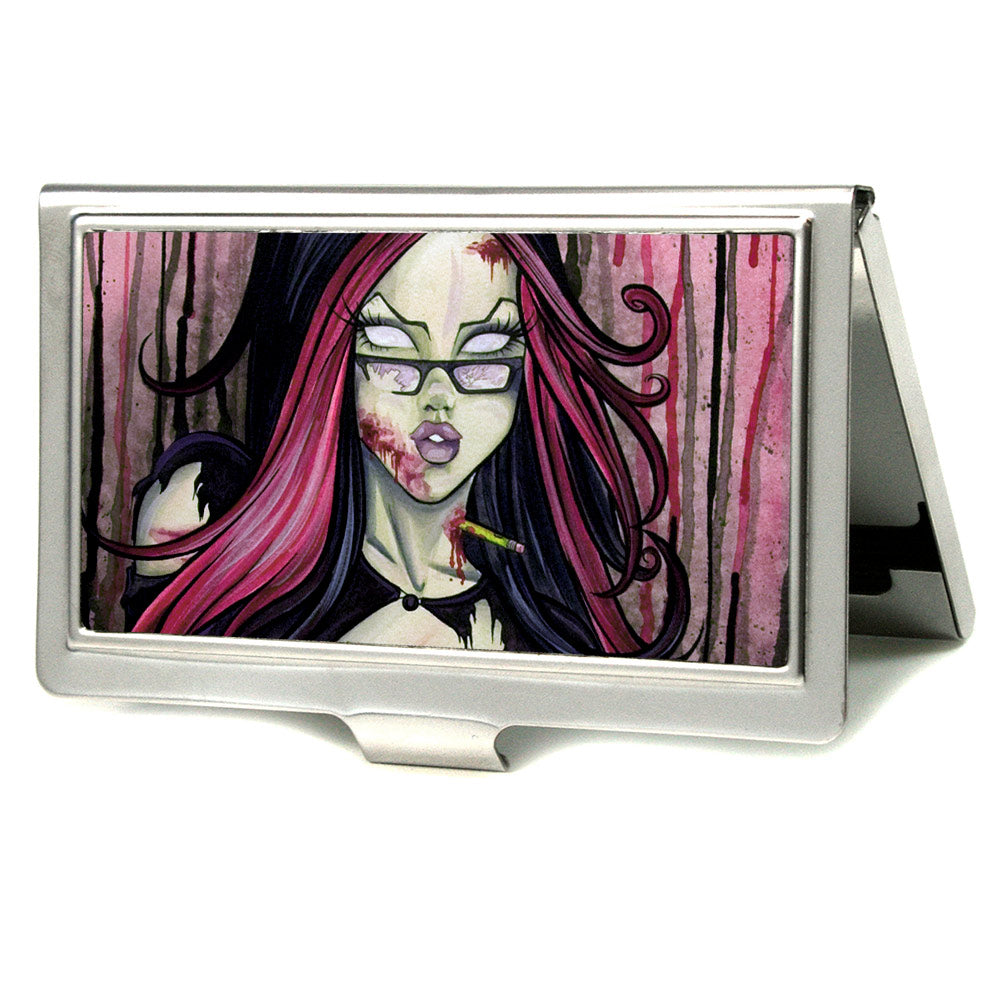 Business Card Holder - SMALL - Zombie FCG Business Card Holders Sexy Ink Girls   