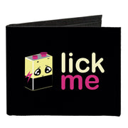 Canvas Bi-Fold Wallet - LICK ME Battery Cartoon Canvas Bi-Fold Wallets Buckle-Down   
