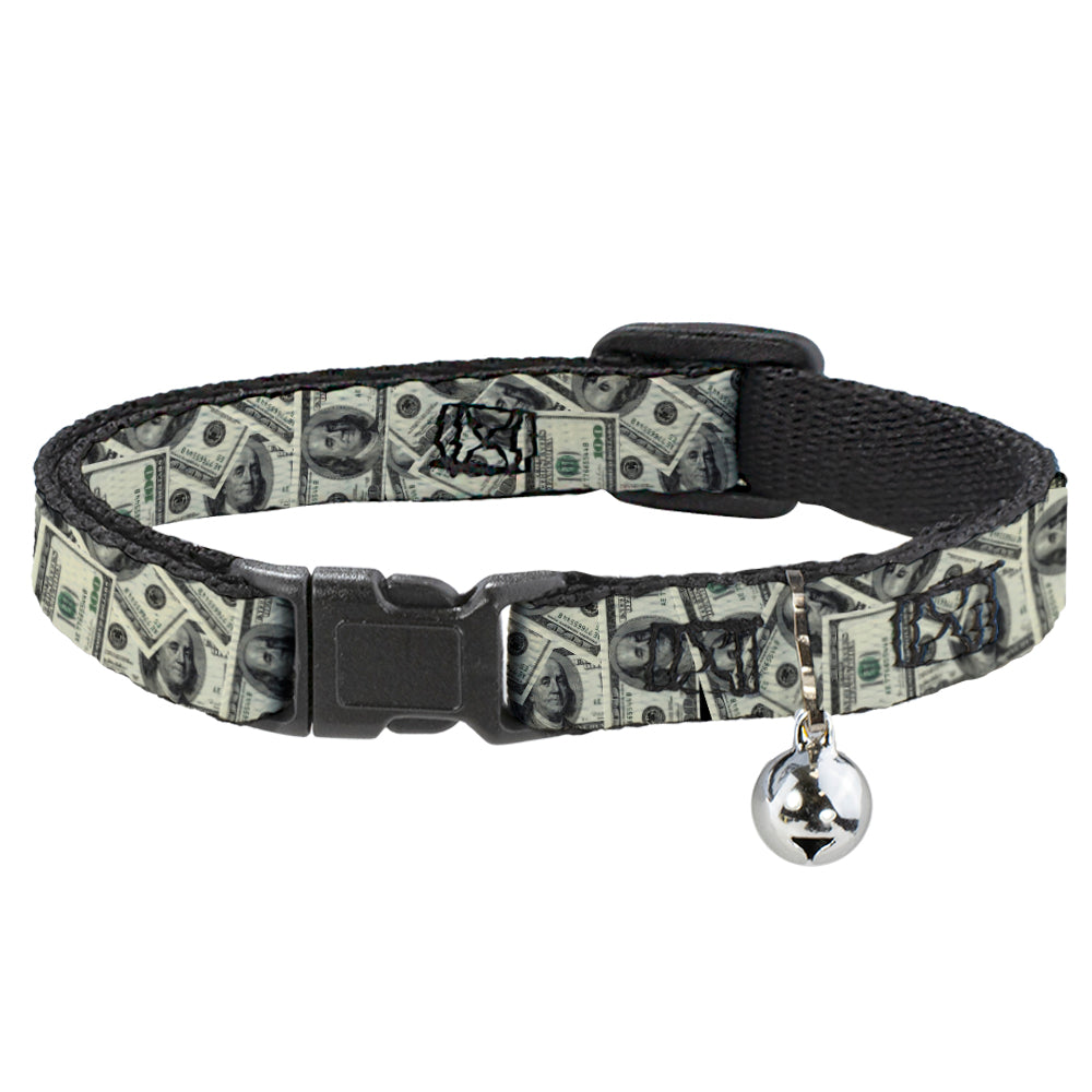 Cat Collar Breakaway - Benjamins2 Stacked Breakaway Cat Collars Buckle-Down   