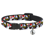 Cat Collar Breakaway - Queen of Broken Hearts Breakaway Cat Collars Buckle-Down   